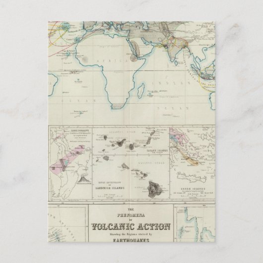 Carte Postale Action volcanique (Devant)