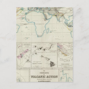Carte Postale Action volcanique