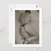 Carte Postale Actrice féminine (Devant / Derrière)