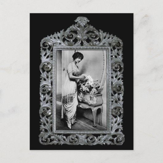 Carte Postale Actrice française (Devant)