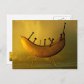 Carte Postale Acupuncture - Médecine alternative (Devant / Derrière)