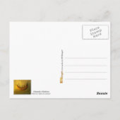 Carte Postale Acupuncture - Médecine alternative (Dos)