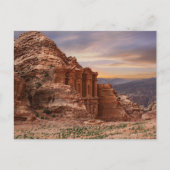 Carte Postale Ad Deir, Petra, Jordan Ancienne Rock Building (Devant)