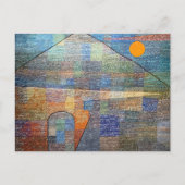 Carte Postale Ad Parnassum de Paul Klee, Art Abstrait (Devant)