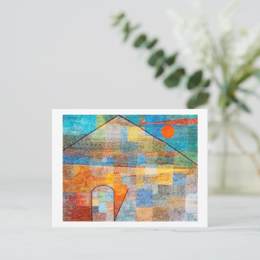 Carte Postale Ad Parnassum, Paul Klee (Debout devant)