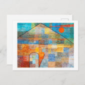 Carte Postale Ad Parnassum, Paul Klee (Devant / Derrière)