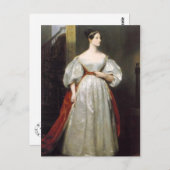 Carte Postale Ada Lovelace (Devant / Derrière)