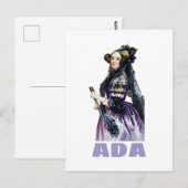 Carte Postale Ada Lovelace (Devant / Derrière)
