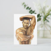 Carte Postale Adam (Debout devant)