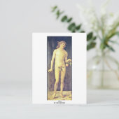 Carte Postale Adam By Albrecht Dürer (Debout devant)