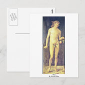 Carte Postale Adam By Albrecht Dürer (Devant / Derrière)