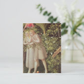 Carte Postale Adam et Eve expulsés du Paradis (Debout devant)