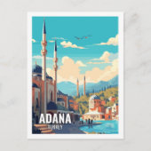 Carte Postale Adana Turquie célèbres lieux de voyage (Devant)