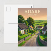 Carte Postale Adare Irlande (Devant / Derrière)
