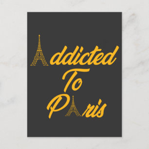Carte Postale Addicé À Paris