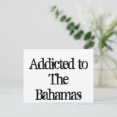 Carte Postale Addicé aux Bahamas (Debout devant)