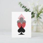 Carte Postale Addict de poker (Debout devant)