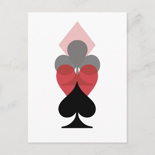 Carte Postale Addict de poker (Devant)