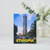 Carte Postale Addis-Abeba, Éthiopie (Debout devant)
