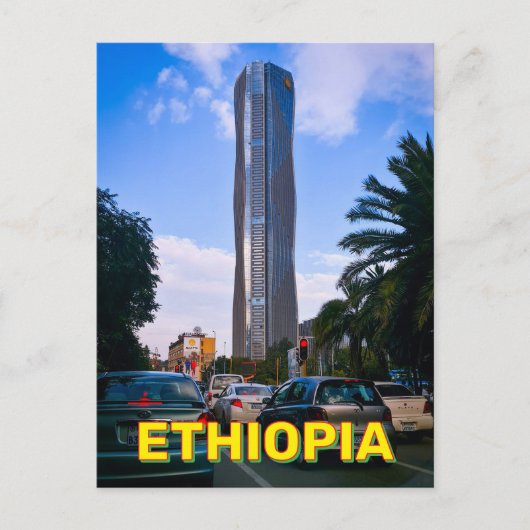 Carte Postale Addis-Abeba, Éthiopie (Devant)
