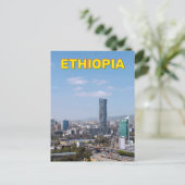 Carte Postale Addis-Abeba, Éthiopie (Debout devant)