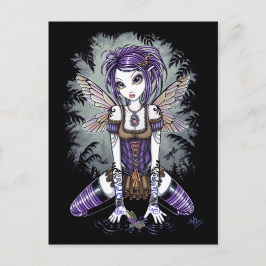 Carte Postale "Addison" Misty Dragonfly Fairy (Devant)