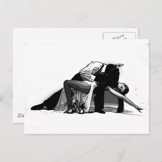 CARTE POSTALE ADDITION DE TANGO (Devant / Derrière)