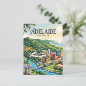 Carte Postale Adélaïde Australie (Debout devant)