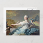 Carte Postale Adélaïde de France, comme élément d'Air (Devant / Derrière)