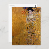 Carte Postale Adele, la dame en or - Gustav Klimt (Devant / Derrière)