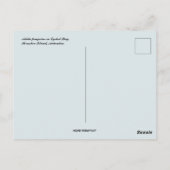 Carte Postale Adelie Penguins sur l'île de Horseshoe Antarctique (Dos)