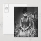Carte Postale Adelina Patti, 1880 (Devant / Derrière)