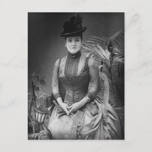 Carte Postale Adelina Patti, 1880 (Devant)