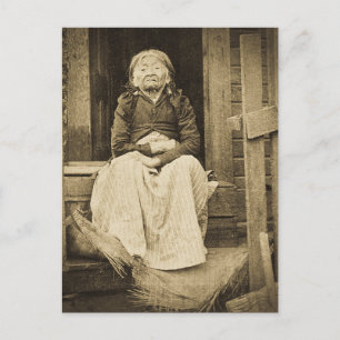 Carte Postale Adeline Princesse de Seattle Washington 1896