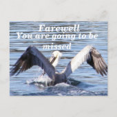 Carte Postale Adieu_ (Devant)