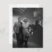 Carte Postale Adieu (Devant / Derrière)