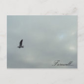 Carte Postale Adieu... (Devant)