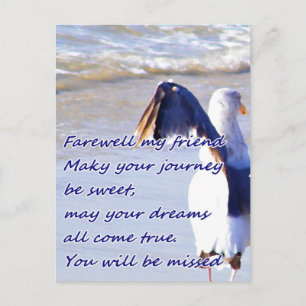 Carte Postale Adieu_
