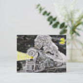 Carte Postale Adieu à la vapeur (Debout devant)