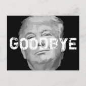Carte Postale Adieu Donald Trump et Empeach Keepsaké (Devant)