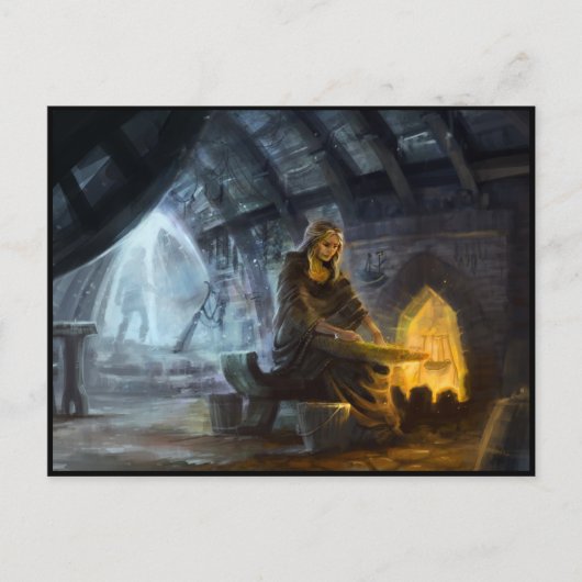 Carte postale - Adieu, Mère.. (Devant)