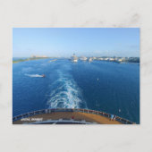 Carte Postale Adieu Nassau, Bonjour Open Seas (Devant)
