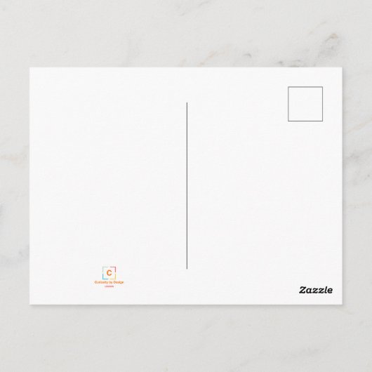 Carte Postale Adieu post-adieu (Dos)