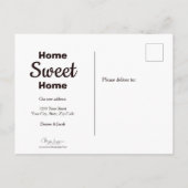 Carte Postale Adirondack Chaises de plage Turquoise Lake House M (Dos)