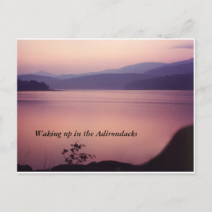 Carte Postale Adirondack Morning