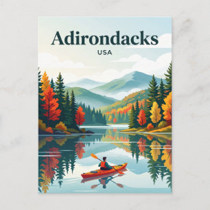 Carte Postale Adirondacks New York États-Unis