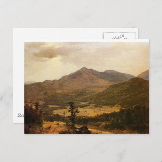 Carte Postale Adirondacks par Asher Brown Durand (Devant / Derrière)