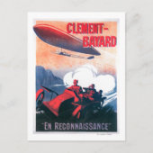 Carte Postale Adjudant Vincenot WWI Aéronef Affiche promotionnel (Devant)