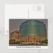 Carte Postale Administration centrale de Postes Canada (Devant / Derrière)