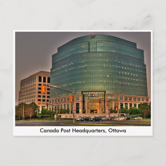 Carte Postale Administration centrale de Postes Canada (Devant)